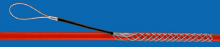 Kabelmontagestrümpfe mit 1 seitlich versetzten Seilschlaufe